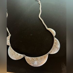 Silver necklace
